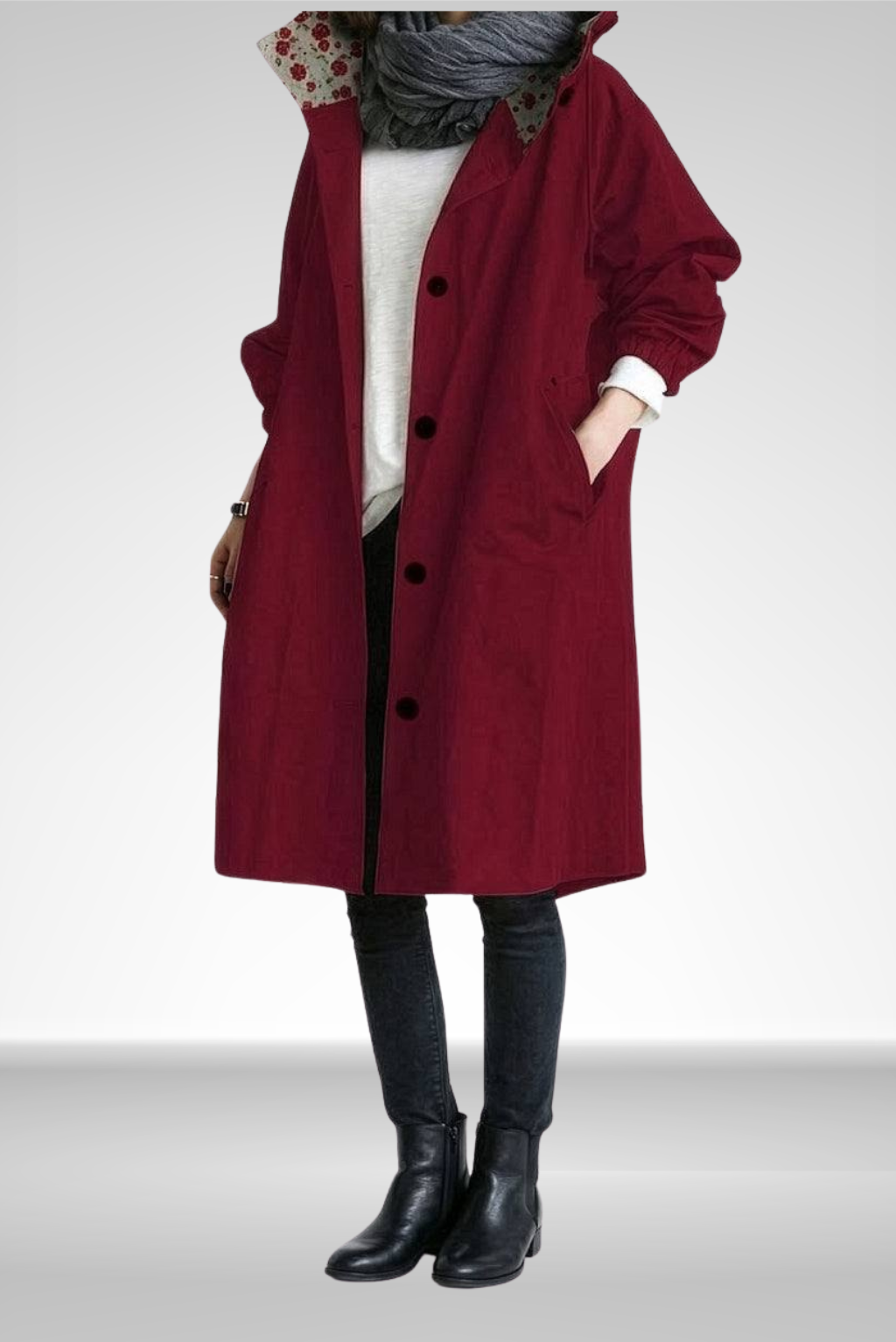 Burgundy / 3XL