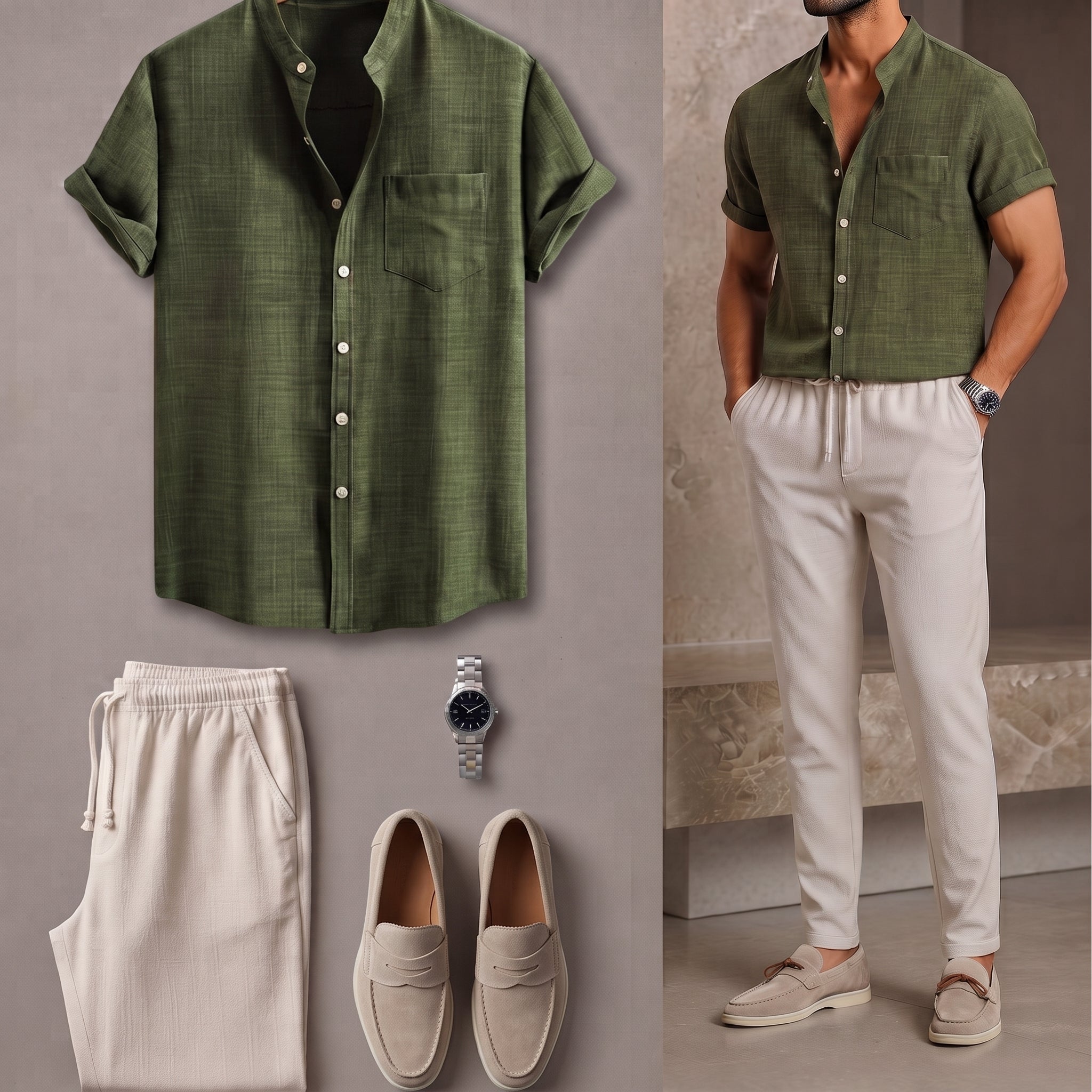 Green Set / 4XL / 48