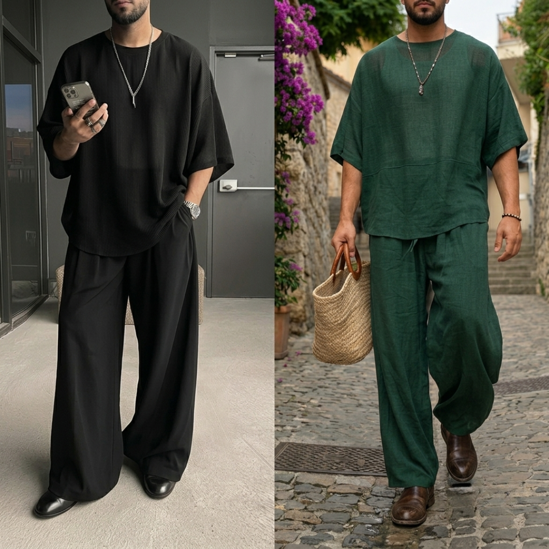 Green + Black / 5XL