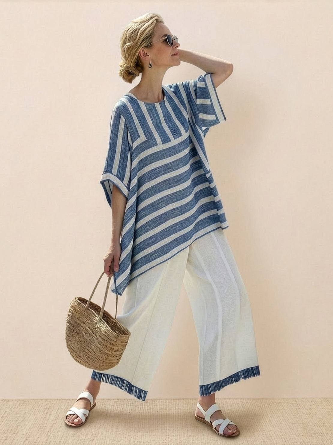 Ocean Stripes / 4XL